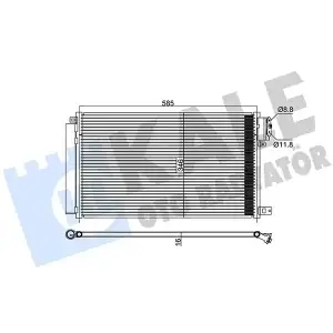 KALE Klima Radyatörü (Kondenser/brazing (Al/al)/565x346x16) - Fiat / Alfa / Lancia 347315