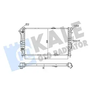KALE Su Radyatörü (Al/pl/brz Otomatik Şanzıman) (347480) - Opel