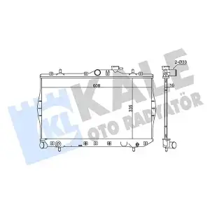 KALE Su Radyatörü (M/T 335x598x16) - Kore Araçları (Hyundai/Kia) 347780