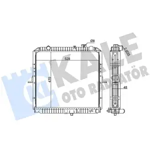 KALE Su Radyatörü (M/T 470x535x48) - Kore Araçları (Hyundai/Kia) 349265