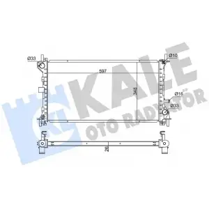 KALE Su Radyatörü (Brazing) (349700) - Ford