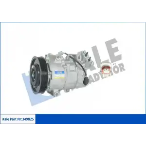 KALE Klima Kompresörü ([6PK - V Kayış Kasnağı] [125mm]) (349825) - Renault / Dacia