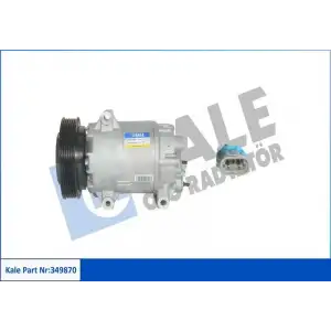 KALE Klima Kompresörü ([6PK - V Kayış Kasnağı] [125mm]) (349870) - Renault / Dacia