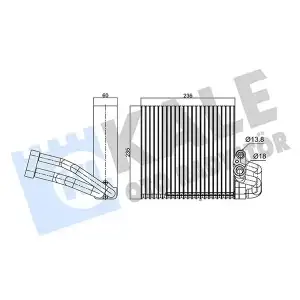 KALE Evaporator (350135) - Ford