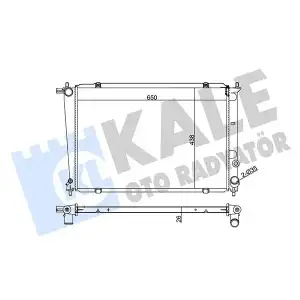 KALE Su Radyatörü (M/T 650x445x26) - Kore Araçları (Hyundai/Kia) 350520