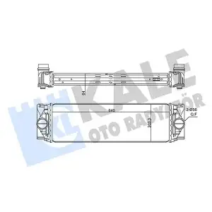 KALE Turbo Radyatörü (8ML 376 777-391) - Mercedes-Benz 350885