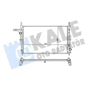 KALE Su Radyatörü (Brazing) (351275) - Ford