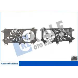 KALE Fan Motoru (Davlumbazli ( Tek Motor )) - Fiat / Alfa / Lancia 351325
