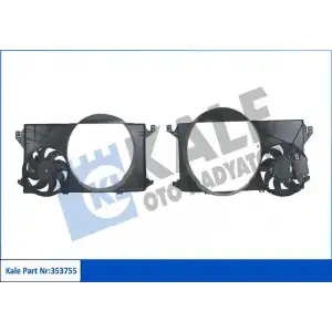 KALE Fan Motoru (Komple / Tekli Arka Çeker +AC) - Ford 353755
