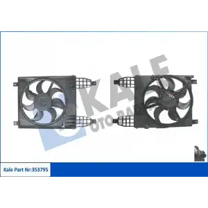 KALE Fan Motoru (Davlumbazli 390mm) (353795) - Opel