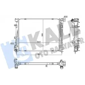 KALE Su Radyatörü ([Brazing] [26 MM]) - Renault / Dacia 363640