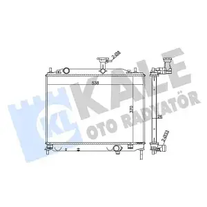KALE Su Radyatörü (M/T 370x528x26) - Kore Araçları (Hyundai/Kia) 369500