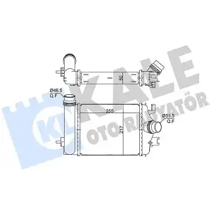KALE Turbo Radyatörü (Intercooler) (375770) - Renault / Dacia