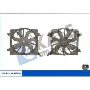 KALE Fan Motoru ((Komple) / 120w / 312mm) - Kore Araçları (Hyundai/Kia) 413800