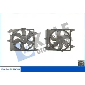 KALE Fan Motoru ((320w 380mm) Davlumbazli) - Renault / Dacia 414300