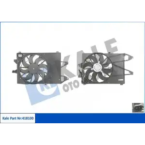 KALE Fan Motoru (Tek Motorlu) - Ford 418100
