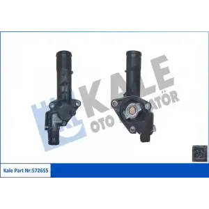 KALE Termostat Komple ((83°c) (Plastik Gövdeli Komple)) (572655) - Renault / Dacia