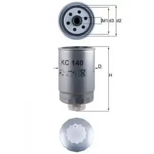 MAHLE Yakıt Filtresi (Mazot Filtresi) (MHL KC140) - Fiat / Alfa / Lancia
