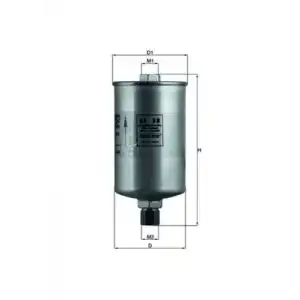 MAHLE Yakıt Filtresi (H84wk03) (MHL KL88) - VW Grubu (VW/Audi/Seat/Skoda)
