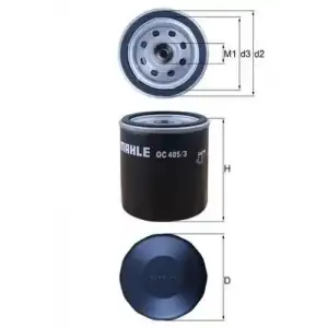 MAHLE Yağ Filtresi (10 LU Paket) - Opel MHL OC90OF