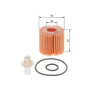 BOSCH Yağ Filtresi (09864B7083) - Japon Araçları