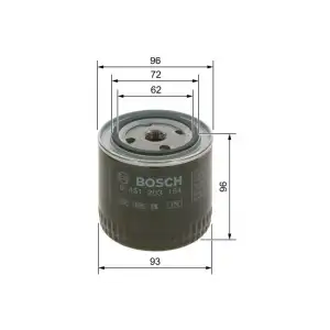 BOSCH Yağ Filtresi (0451203154) - Fiat / Alfa / Lancia