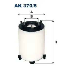 FILTRON Hava Filtresi (Lx1566 / A1168 (Silindir Tip)) - VW Grubu (VW/Audi/Seat/Skoda) AK 370/5