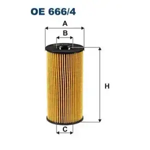 FILTRON Yağ Filtresi (Kartuş Euro-6) - Renault / Dacia OE 666/4
