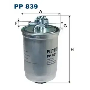 FILTRON Yakıt Filtresi (H70wk08 / KL 147d) - VW Grubu (VW/Audi/Seat/Skoda) PP 839