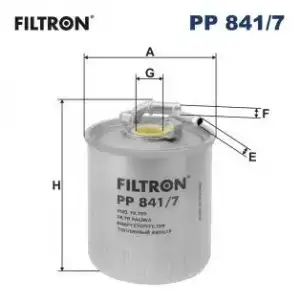 FILTRON Yakıt Filtresi (PP 841/7) - Mercedes-Benz