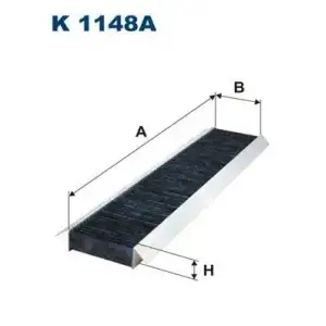 FILTRON Polen Filtresi (Karbonlu/1s7h 16n619 AC) - Ford K 1148A