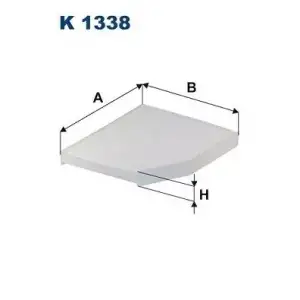 FILTRON Polen Filtresi ((Karbonsuz)/bk21 19g244 AA) - Ford K 1338