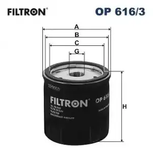 FILTRON Yağ Filtresi (H317w01 / Ls969) - VW Grubu (VW/Audi/Seat/Skoda) OP 616/3