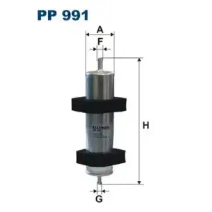 FILTRON Yakıt Filtresi (Yakıt Filtresi) - VW Grubu (VW/Audi/Seat/Skoda) PP 991