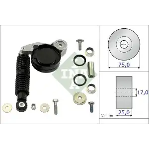 INA V Kayış Gergi Kütüğü (Komple) (533 0118 10) - VW Grubu (VW/Audi/Seat/Skoda)