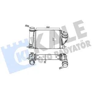 KALE Turbo Radyatörü (Intercooler) (350985) - Japon Araçları