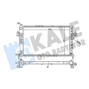 KALE Su Radyatörü (Al/mknk 600x378x32 MT) - Opel 357030