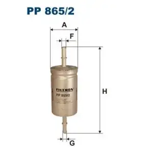 FILTRON Yakıt Filtresi (2m5c 9155 AC) - Ford PP 865/2