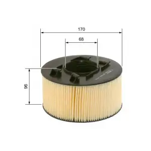 BOSCH Hava Filtresi (1457433093) - BMW / Mini