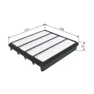 BOSCH Hava Filtresi (F026400226) - Japon Araçları