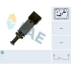 FAE Fren Pedal Müşürü (2 Fişli Siyah/gri) - Renault / Dacia FAE 24890