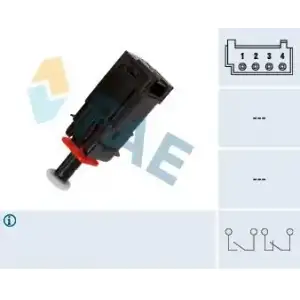 FAE Fren Pedal Müşürü (4 Fişli) - Opel FAE 24795