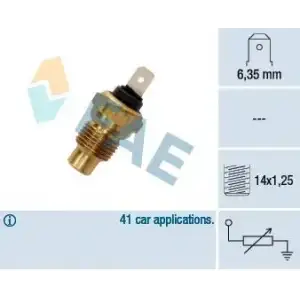 FAE Hararet Müşürü (100 / 95°) - Renault / Dacia FAE 31280