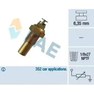 FAE Hararet Müşürü (120 °C M10x1mm) - Opel FAE 32230