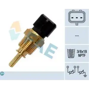 FAE Hararet Müşürü (Su Sıcaklık Müşürü (3 Fişli)) - Kore Araçları (Hyundai/Kia) FAE 33355