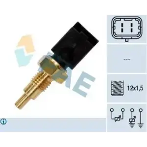 FAE Hararet Müşürü (4 Fişli Siyah) - Fiat / Alfa / Lancia FAE 33723