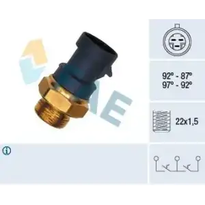 FAE Fan Müşürü (88 °c-92 °C 3fisli) - Fiat / Alfa / Lancia FAE 37910