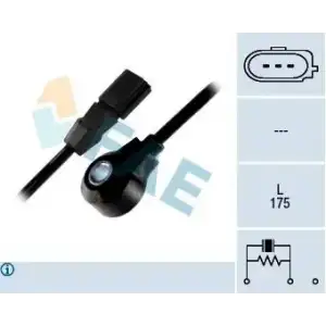 FAE Vuruntu Sensörü (FAE 60125) - VW Grubu (VW/Audi/Seat/Skoda)