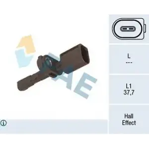 FAE ABS Sensörü Arka (Sag/sol) - VW Grubu (VW/Audi/Seat/Skoda) FAE 78451