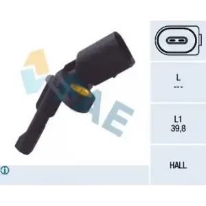 FAE ABS Sensörü Arka Sağ ((24.0711-6232.3)) - VW Grubu (VW/Audi/Seat/Skoda) FAE 78101